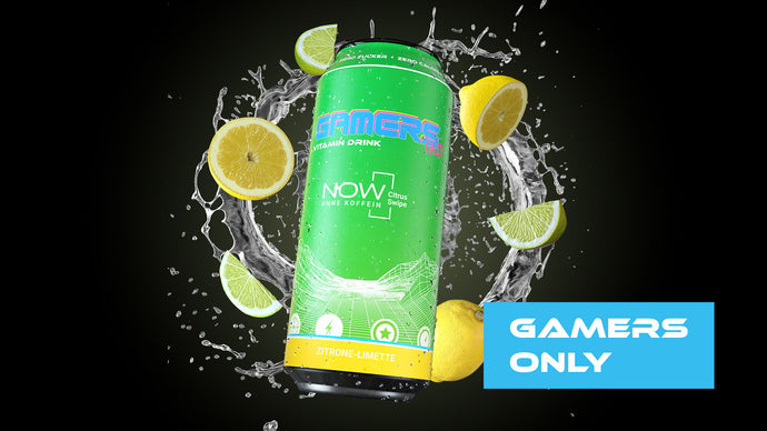Der erste Gaming Drink to GO – erstmals auch ohne Koffein!